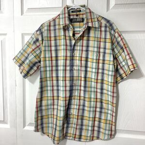 Canyon Guide Outfitters Button Up Plaid Men's Shirt M